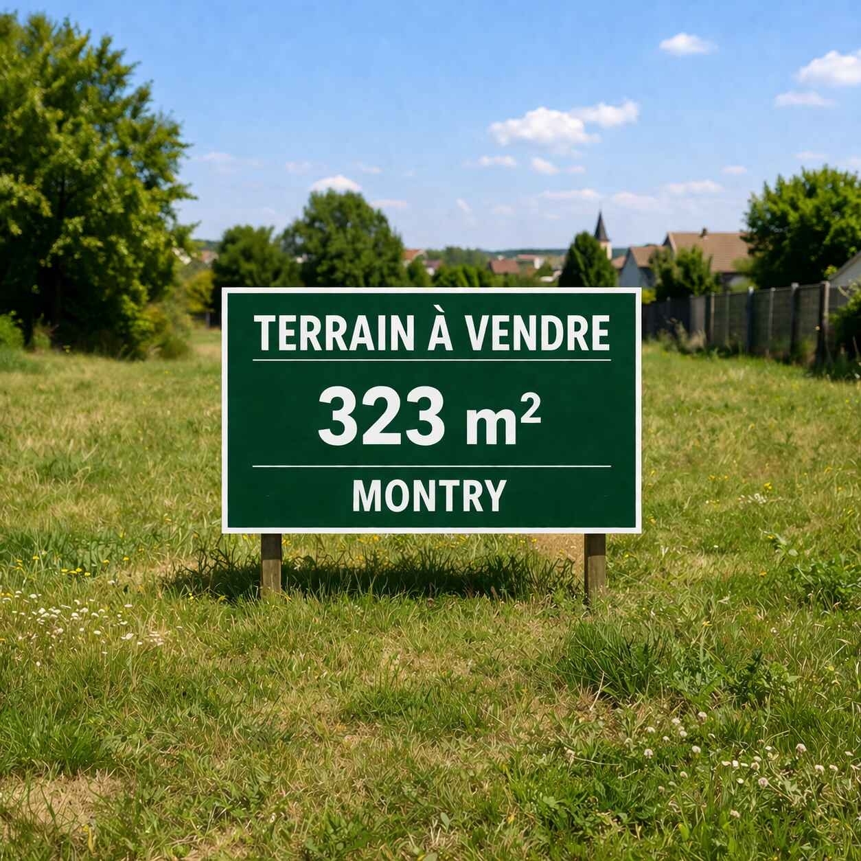 terrain à montry · 120 000 €